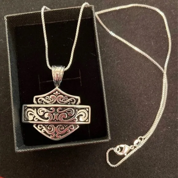 Silver HD Pendant Necklace - Picture 11 of 13